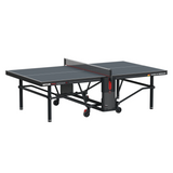 Kettler Pro Indoor 15 Table Tennis Table: quick assembly, foldable, wheels, net included.