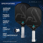 Specificationsfor the next-generation technology on The Hyperion CFS 16mm Pickleball Paddle.