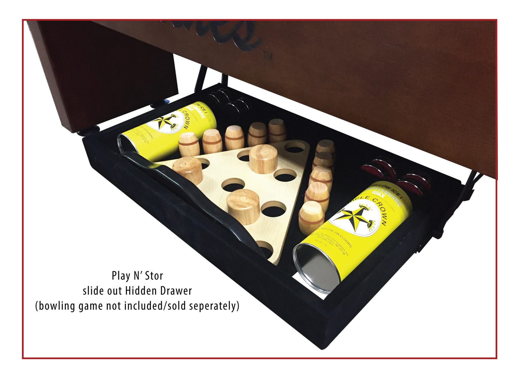 Holland Bar Stool Columbus Blue Jackets 12' Shuffleboard Table