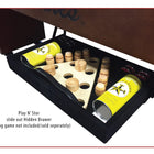 Holland Bar Stool Iowa State 12' Shuffleboard Table