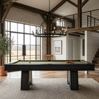 American Heritage Billiards Ann Arbor 8' Pool Table in Black Ash