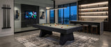 American Heritage Billiards Ann Arbor 8' Pool Table in Black Ash