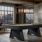 American Heritage Billiards Ann Arbor 8' Pool Table in Black Ash