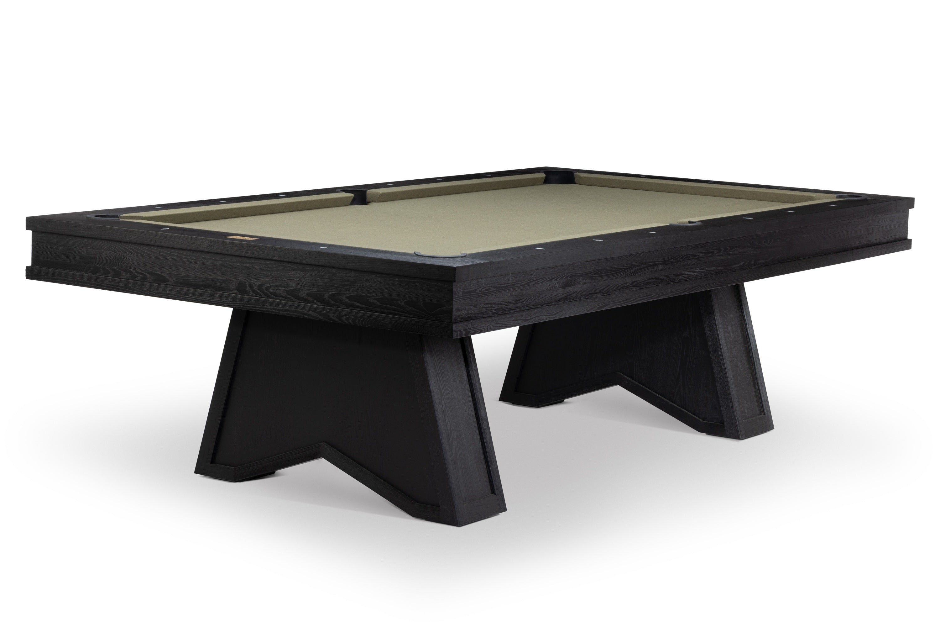 American Heritage Billiards Ann Arbor 8' Pool Table in Black Ash