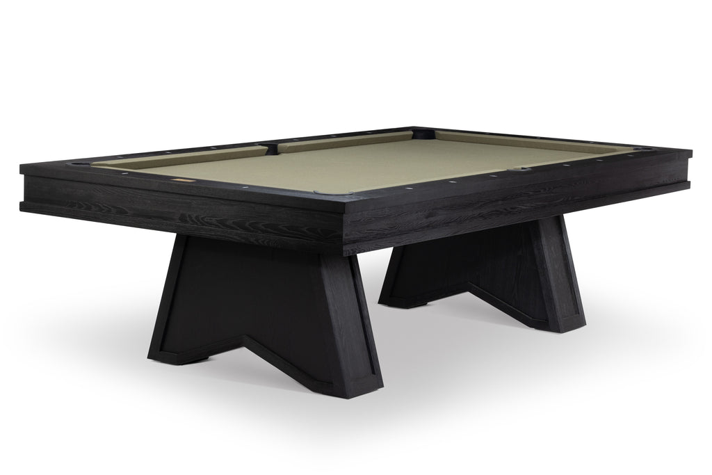 American Heritage Billiards Ann Arbor 8' Pool Table in Black Ash