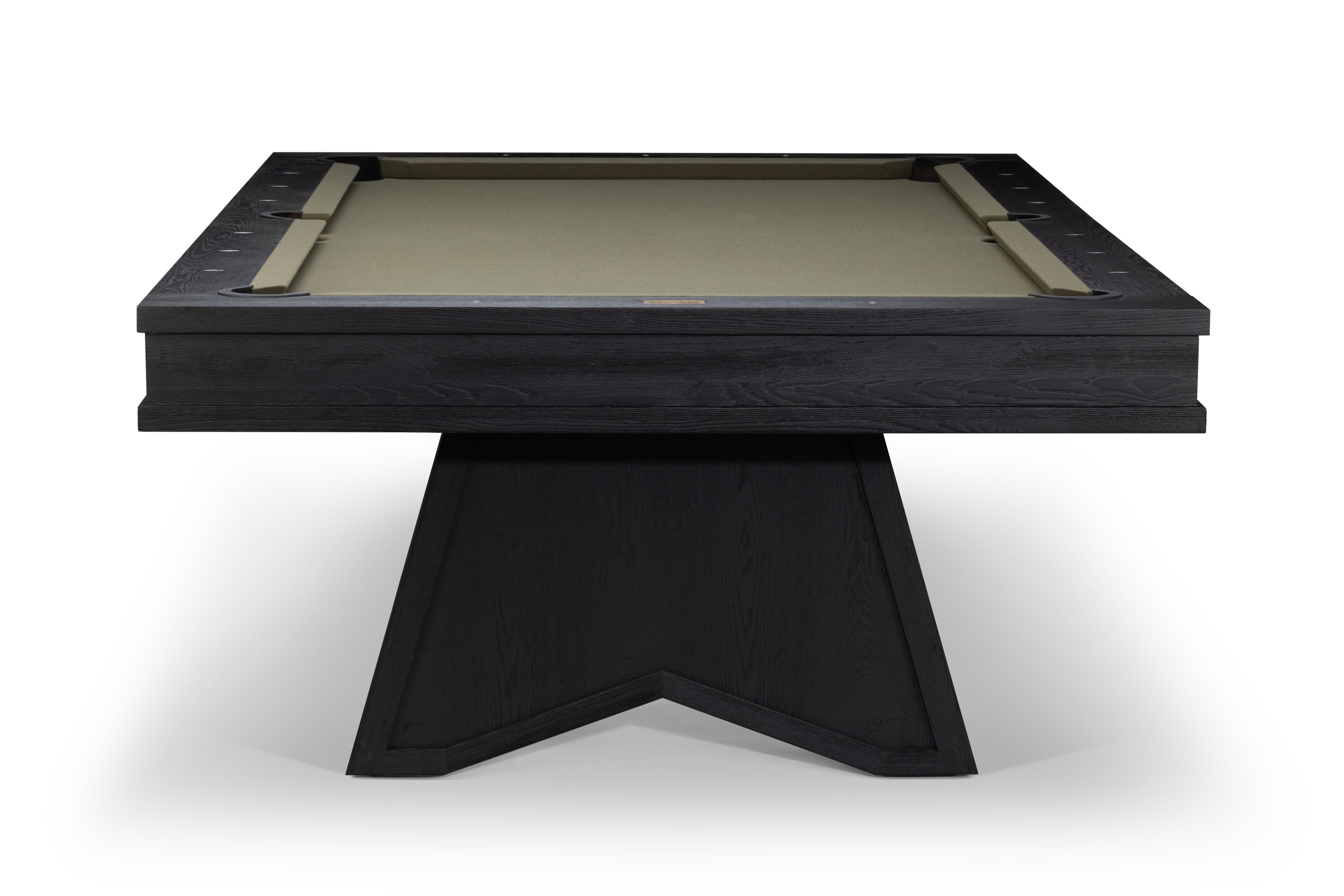 American Heritage Billiards Ann Arbor 8' Pool Table in Black Ash