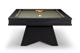 American Heritage Billiards Ann Arbor 8' Pool Table in Black Ash