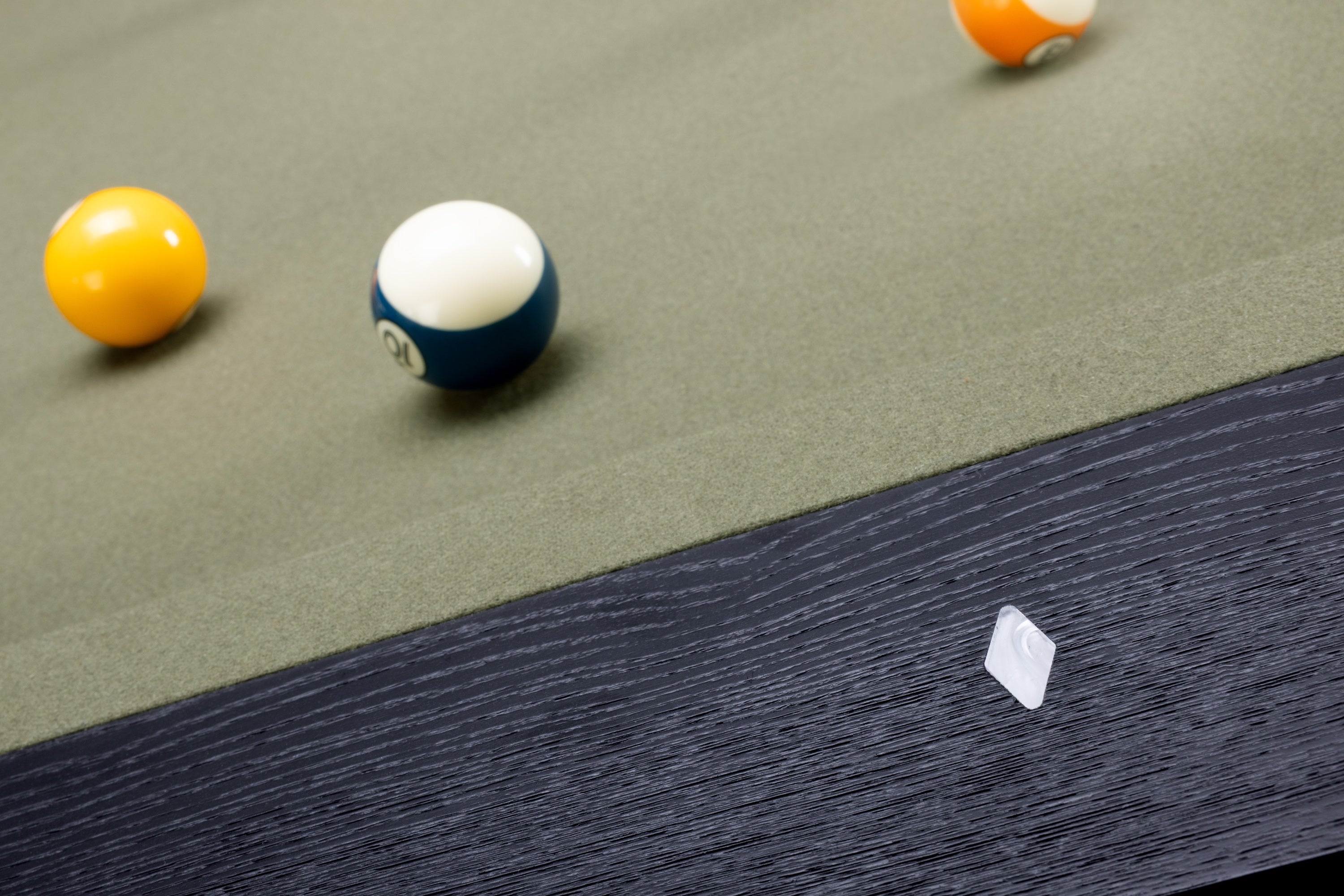 American Heritage Billiards Ann Arbor 8' Pool Table in Black Ash