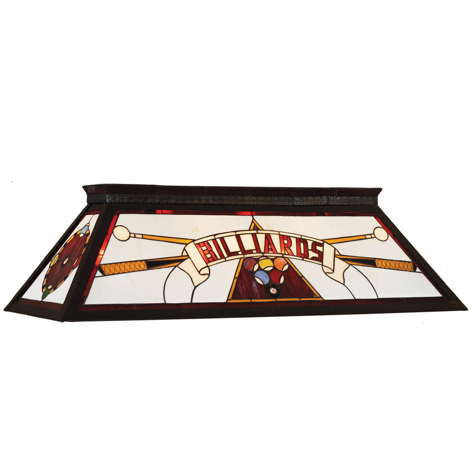 RAM Game Room Billiards KD Red Table Light—perfect game room lighting with pool ball accents.