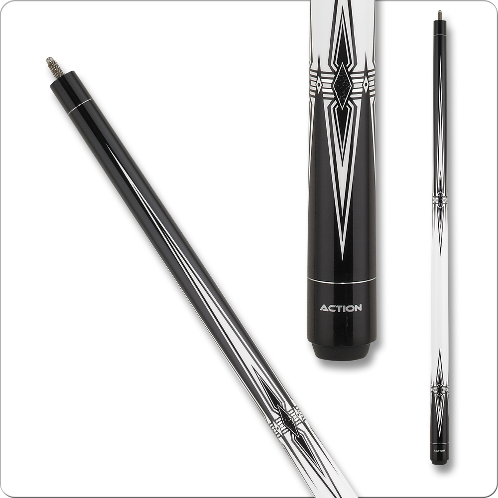 Action BW25 Black & White Series Cue
