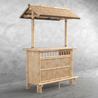 RAM Game Room 60" Bamboo Tiki Bar adds island style to your outdoor lounge or indoor game room.