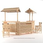 Two RAM Game Room 60" Bamboo Tiki Bars, ideal for your outdoor lounge or indoor game room.