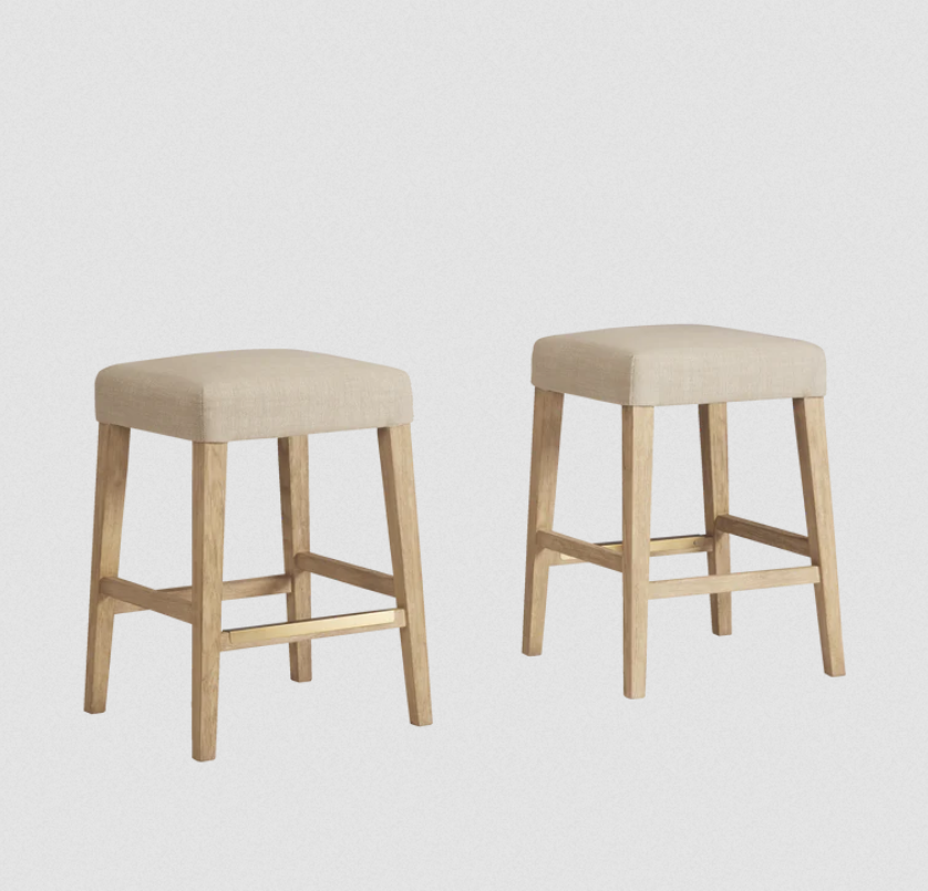 American Heritage Billiards Port Royal Backless Stool