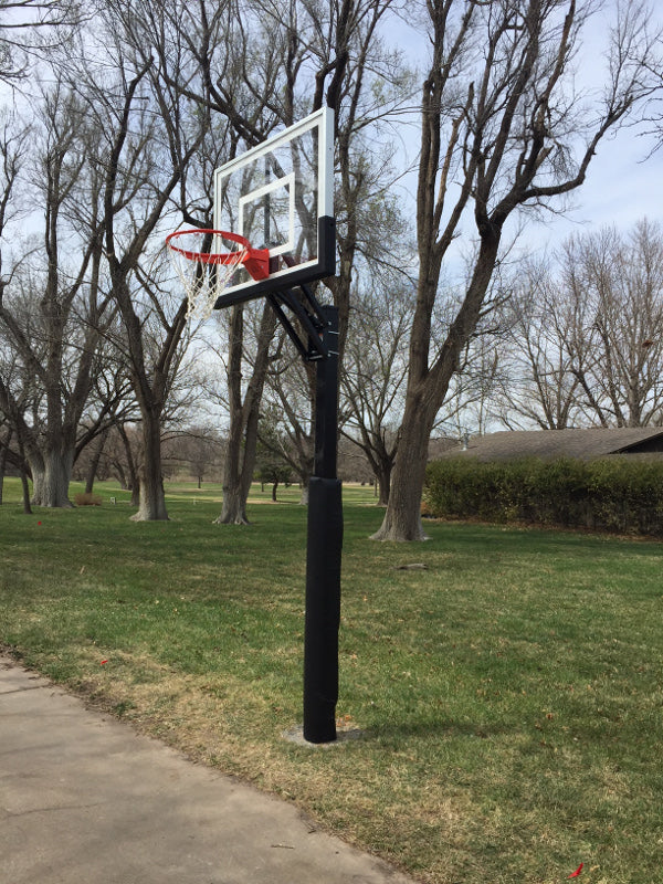 First Team Champ Eclipse-BP In Ground Adjustable Basketball Goal