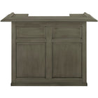 RAM Game Room 60" Bar in slate with raised edges, paneled front, and removable shelf.