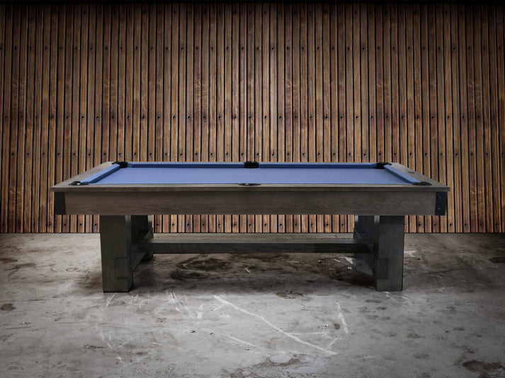 Empire Ironwood 8' Slate Pool Table - Charcoal Finish