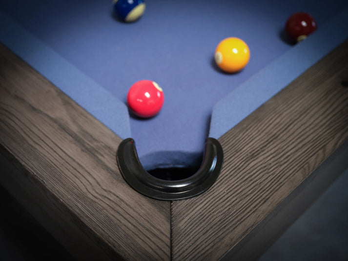 Empire Ironwood 8' Slate Pool Table - Charcoal Finish