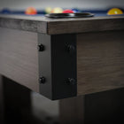 Empire Ironwood 8' Slate Pool Table - Charcoal Finish
