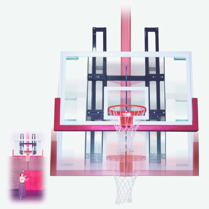 First Team SuperMount23 Victory Wall Mount Basketball Goal