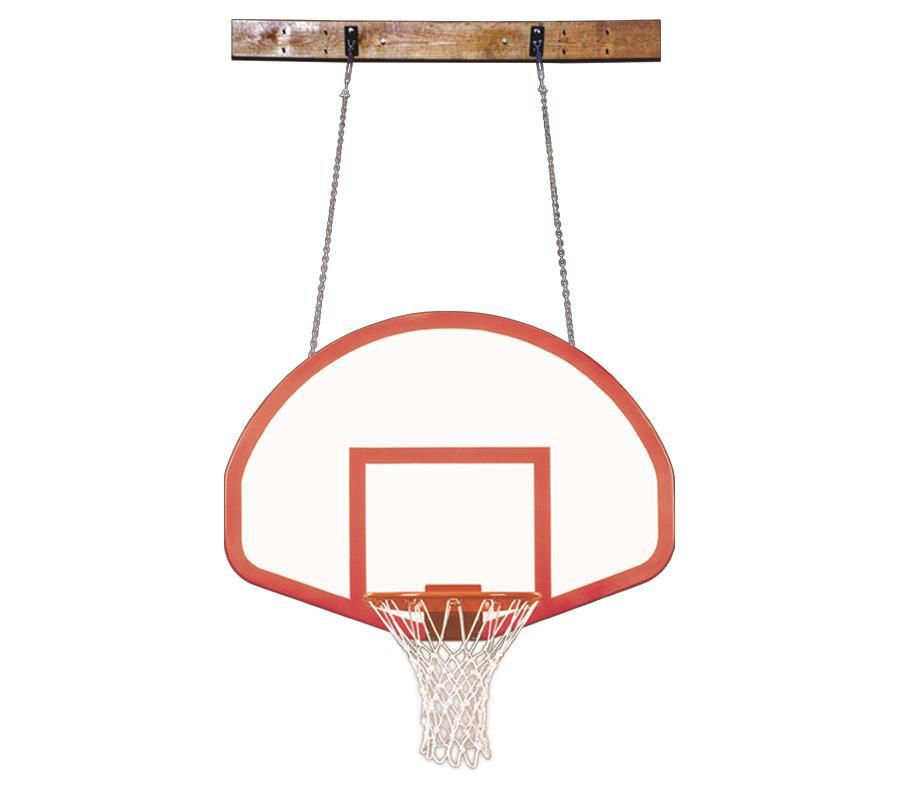 First Team FoldaMount68 Select Folding Wall Mount Basketball Goal