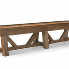 The Brunswick Billiards Botanic 12' Shuffleboard Table adds style to any modern game room.