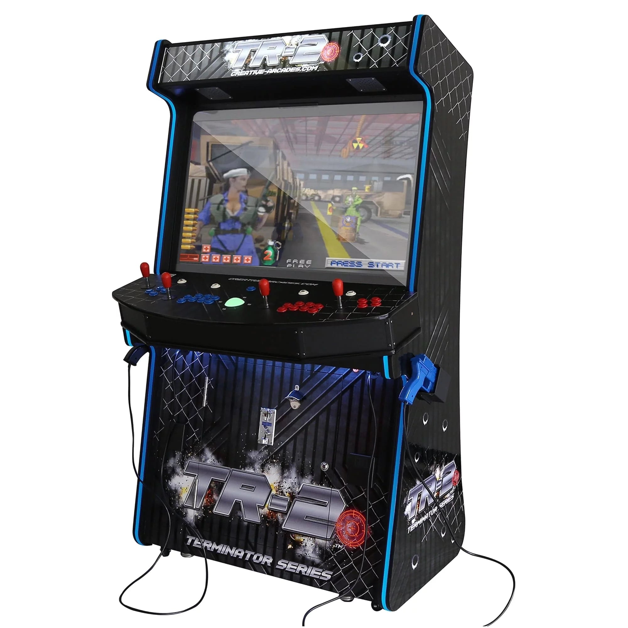 Creative Arcades TR-2 Terminator Light Blaster Stand up Arcade Machine
