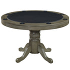 RAM Game Room 48" Game Table - Slate with padded vinyl top and built-in cup holders.
