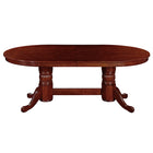 RAM Game Room 84" Texas Hold'em Game Table with Dining Top, English Tudor finish.