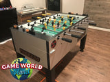 Tornado Tournament Competition T-3000 Professional Foosball Table in Silver