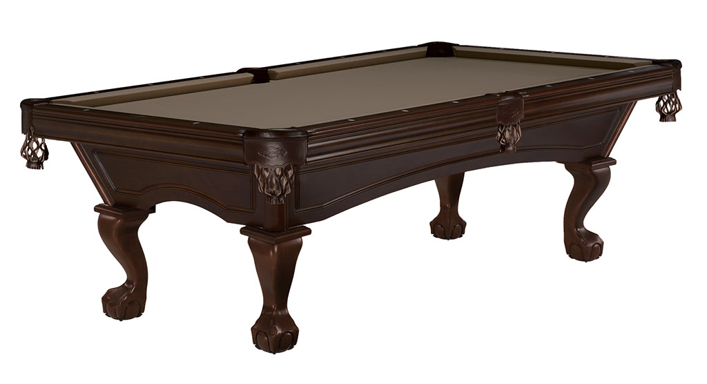 Brunswick Billiards Glenwood 9' Slate Pool Table in Espresso by Brunswick Billiards.