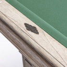 Brunswick Billiards Glenwood 8' Slate Pool Table in Rustic Grey w/ Tapered Legs
