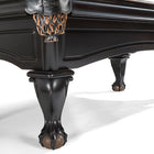 Brunswick Glenwood 7' Slate Pool Table legs and pockets shown close-up on a white background.