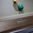 Brunswick Billiards Glenwood 8' Slate Pool Table in Matte Black/Coffee w/ Tapered Legs