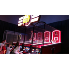 Players compete on the ICE NBA Hoops Matrix arcade game featuring vibrant custom NBA visuals.