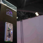 Gaming console with 'JET GAMES' logo on a blurred background