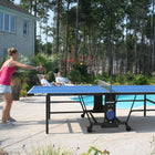 Kettler Berlin Pro Outdoor Table Tennis Table 4-Player Bundle
