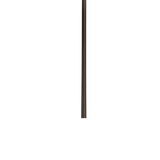 A single long, thin dark brown stick or rod centered vertically on a plain white background.