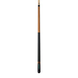 A Lucasi Lux® LUX60 Pool Cue with a black grip and Uni-Loc shaft stands upright on white.