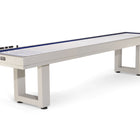 American Heritage Lanai 12' Outdoor Shuffleboard Table in Oyster Grey by American Heritage Billiards.