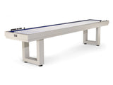 American Heritage Lanai 12' Outdoor Shuffleboard Table in Oyster Grey by American Heritage Billiards.