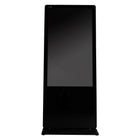 LEDScopic DOUBLE SCREEN 4K USB DIGITAL KIOSK with 55" LG 4K display, black, Android OS.