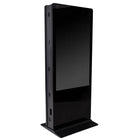 LEDScopic DOUBLE SCREEN 4K USB DIGITAL KIOSK, black, 55", on a rectangular base.