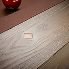 Brunswick Billiards Matanza 8' Slate Pool Table in Sandwashed with red ball.