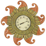 RAM Game Room 24" Outdoor Sun Thermometer shows 66°F—stylish décor by RAM Game Room.