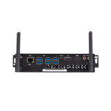 Back view of smartboard OPS unit with multiple ports on a white background