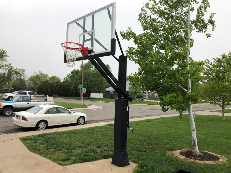 First Team Stainless Olympian Supreme Adjustable Basketball Goal