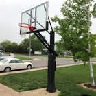 First Team Stainless Olympian Supreme Adjustable Basketball Goal