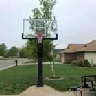 First Team Stainless Olympian Supreme Adjustable Basketball Goal