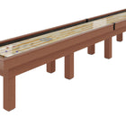 Champion 14' Palo Duro Shuffleboard Table with smooth Canadian Maple playfield and clear zones.