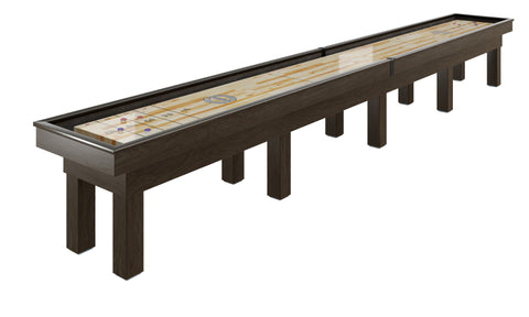Champion 18' Palo Duro Shuffleboard Table by Champion with Canadian maple playfield & painted lines.